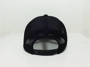 Blanc plaine 6 panneau chapeaux de camionneur casquettes de camionneur personnalisé Logo personnalisé chapeaux de sport fabriqués par Injae Vina usine Vietnam - Product Image 5