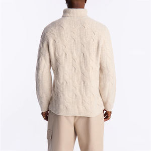 Chemises à col roulé pour hommes de haute qualité, personnalisées, en spandex/polyester/coton, nouvelle arrivée, coupe régulière, respirantes, tricotées, séchage rapide - Product Image 5