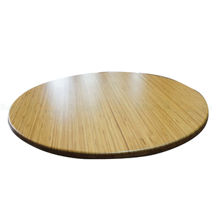 Modern Round <b>Bamboo</b> Wood Tabletop 60cm Diameter Finished with PU Coating (MB38010) - Product Image 1