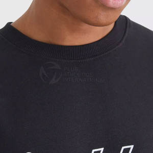 Sudadera Bordada Personalizada de Primera Calidad a Precio de Mayoreo, Último Estilo, Ropa Casual, Color Negro - Product Image 4