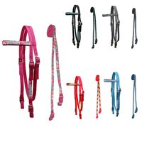 ANNABELLE EQUESTRIAN - Brida de Nailon Premium para Caballos, Duradera, Personalizada, al por Mayor, Equipo de Equitación, Mejor Precio