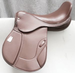 อานม้าทำจากหนังแท้พร้อมกรอบไม้สำหรับขี่ม้าปรับขนาดและโลโก้ได้ - Product Image 5