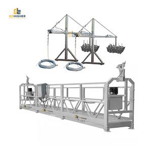 Plateforme suspendue temporaire Zlp630, échafaudage suspendu galvanisé à chaud, électrique, pour travaux sur les murs extérieurs des bâtiments - Product Image 3