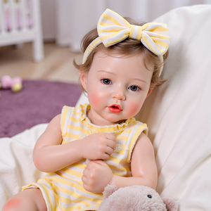 Fabrika doğrudan Babeside 12 "tam silikon yeniden doğmuş bebek bebekler Ethan sessiz bebek kız toplu toptan için yeniden doğmuş bebekler - Product Image 6