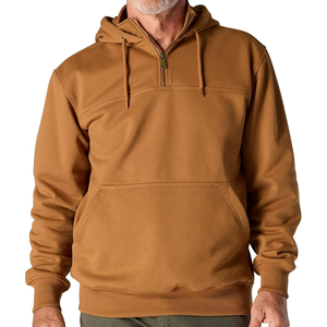 Sweat-shirt pour homme Rain Defender surdimensionné, poids lourd, 100% coton, 400g, lavé, uni, impression numérique, broderie, respirant, poche - Product Image 1