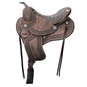 Selle de course de chevaux de haute qualité Selle de saut de cheval en cuir - Product Image 2