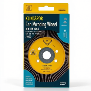 KLINGSPOR ใบเจียรลม KM 613 คอรันดัมพร้อมก้าน- 6 มม. ความละเอียด 60 40xH20 มม. แพ็ค 10 ชิ้น - Product Image 3