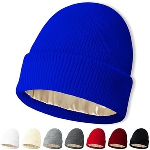 1 MOQ logotipo personalizado Jacquard Navidad al por mayor Unisex invierno gorro de punto gorros Vintage gorros de lana - Product Image 3