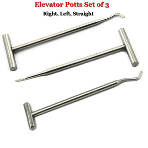 ชุดลิฟต์ทันตกรรมเครื่องมือผ่าตัด3ชิ้น - Product Image 6