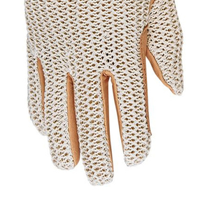 Gants d'équitation en cuir véritable fabriqués à l'extérieur professionnels gants d'équitation de fabrication professionnelle à faible quantité minimale de commande - Product Image 4