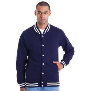 Nueva chaqueta universitaria con logotipo personalizado para hombre, chaqueta universitaria informal a la moda de alta calidad para exteriores a prueba de viento - Product Image 1