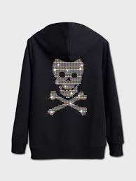 Sudadera con Capucha Extra Grande de Invierno, de la Mejor Calidad, 100% Algodón, con Cierre, Pedrería, Transpirable, Ecológica, Bordada, Estilo Urbano, Holgada - Product Image 4