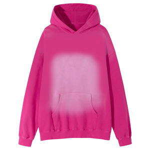 Sudadera con capucha de pasamontañas con cremallera Vintage Estampado de moda Sombrero doble Diseño resistente al frío Sudaderas con capucha de lavado ácido básicos, sudaderas con capucha mezcladas de algodón - Product Image 4