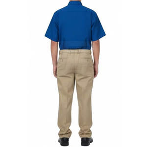 Uniforme scolaire pour garçon, ensemble uniforme scolaire classique, confortable et durable, avec chemise et pantalon pour un usage quotidien - Product Image 5