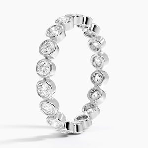 Moderno Unisex mujer 925 Plata Moissanite diamante banda anillo declaración pieza para boda compromiso aniversario fiestas regalos - Product Image 2