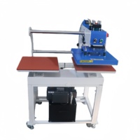 Presse à Chaud Hydraulique Double Station Direct Usine 16x20 16x24 Pouces Automatique Haute Pression pour la Production