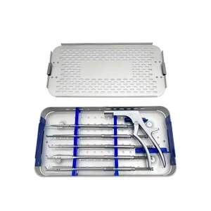 Interlaminar Kerrison Rotating Rongeur Set Cirugía de columna Instrumentos ortopédicos - Product Image 1