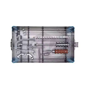 Juego completo de instrumentos médicos de fijación de uñas entrelazadas para Osteosíntesis ortopédica fijación humeral femoral tibial quirúrgica - Product Image 6