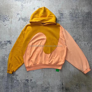 Sudadera con Capucha KY44 al por Mayor, Estilo Kanye, Nueva Moda, Diseño Combinado Vintage para Hombre - Product Image 3