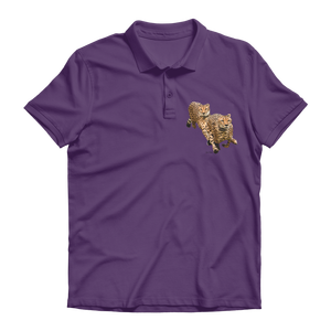 Chemise polo pour adulte Cheetah Brothers Premium, design respirant pour un confort optimal - Product Image 5