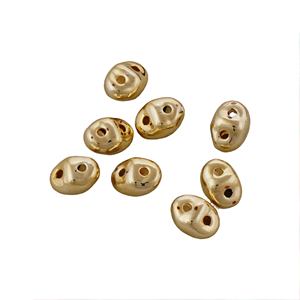 Grandes perles de bois ovales forme personnalisée et perles de bois colorées en forme et taille produit indien fabriqué à la main - Product Image 4