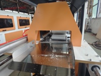 Machine de fabrication de ligne d'extrusion de profil composite en bois PE extérieur en plastique WPC planche de terrasse clôture de plancher plaque de pont