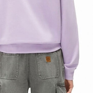 สเวตเชิ้ตให้ความอบอุ่นสำหรับผู้ชายพิมพ์ลายที่ดีที่สุดสำหรับฤดูหนาววัสดุขนแกะแท้ปักโลโก้ดีไซน์เสื้อสเวตเชิ้ตมียี่ห้อที่กำลังมาแรงในอุตสาหกรรม - Product Image 6