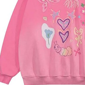 Sudaderas con Capucha para Mujer, Personalizadas al por Mayor con Logotipo Impreso por Transferencia de Calor, Ecológicas, Transpirables, Estilo Urbano, para Otoño - Product Image 6