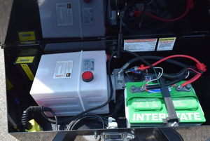 Remorque à benne basculante à 4 roues de 8 tonnes avec composants de noyau d'engrenage pour tracteur à usage agricole/accessoire hydraulique - Product Image 4