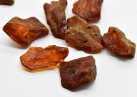 Cristaux d'Ambre Naturel Bruts, Ambre de la Baltique Brut pour Bijoux en Pierres Précieuses, Bagues, Pendentifs et Colliers