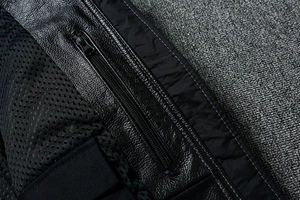 Chaqueta de Cuero Bordada Entallada para Hombre, Estilo Urbano, la Mejor Fabricación Personalizada con Servicio OEM - Product Image 6