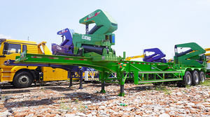 טיטאן 40ft 37T Sidelifter צד מטעין Boxloader טעינה עצמית מנוף מיכל חינם למכירה - Product Image 3