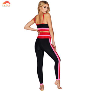 Conjunto de Yoga para Mujer Personalizado de Alta Calidad con el Mejor Diseño, Ropa Deportiva para Gimnasio, Conjunto de Yoga para Mujer en Varios Colores - Product Image 4