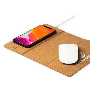 Tappetino per mouse wireless personalizzato Bidante, forniture per ufficio, gadget - Product Image 3