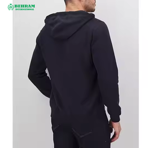 Sweat à capuche zippé unisexe personnalisé OEM ODM, coupe classique, épaules tombantes, 100 % coton, qualité supérieure, grammage lourd - Product Image 2