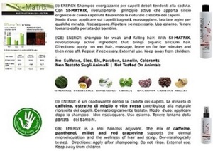Made in Italy Private Label OEM <b>Shampoo</b> 250ml Hair Loss & Thinning Treatment For Thin & Weak Hair - Product Image 5