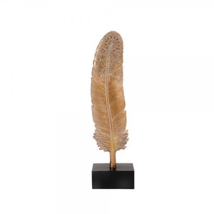 Metal Leaf Figure Figurine Table Sculpture Metal Crafts Home <b>Decoration</b> & Bedroom Decorative Office Desk & Counter Top Sculpture - Product Image 3