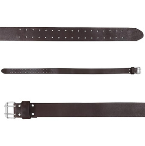 Cinturón de Trabajo de Cuero Granulado Más Vendido, Cinturón de Herramientas de Primera Calidad con Hebilla de Rodillo de Doble Punta para Carpinteros y Electricistas - Product Image 5