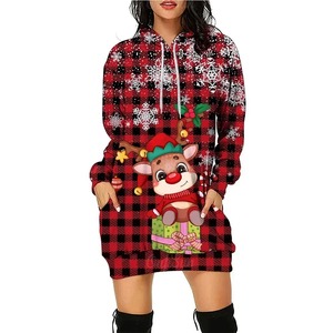 Custom Drop-shoulder Printed Hoodies Casual Breathable 100% Cotton Pullover Premium Oversized Hoodies for Woman - Product Image 2