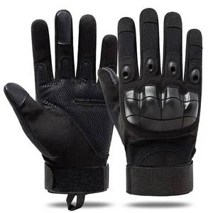 Guantes de Motociclismo de Invierno Unisex, de Cuero Genuino, Dedos Completos, Impermeables, con Logotipo Personalizado, Características Protectoras, Último Modelo - Product Image 1