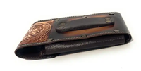 Casing Ponsel Kulit Sapi Full Grain Ekstrem dengan Motif Bunga & Kulit Bermotif Kuda, Dompet Ponsel Kulit dengan Harga Grosir, Laris Manis