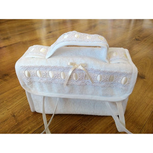 Mooie ivoorweefsel effen stof voor thuisdecoratie - Product Image 1