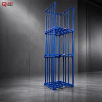 Étagère de stockage industrielle multi-niveaux en acier |   Étagère empilable robuste |   Solution anti-corrosion pour entrepôts