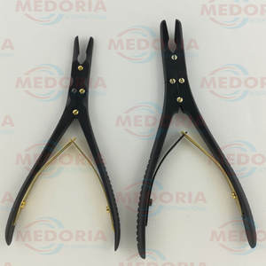 Medoria de calidad superior Manual internacional Ruskin Bone Rongeur 7 ''CVD Juego de instrumentos ortopédicos Clase II Negro 2 piezas - Product Image 6