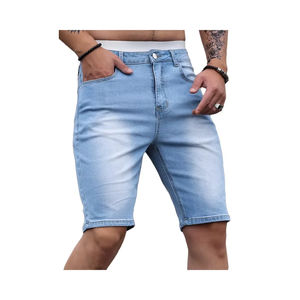 Pantalones vaqueros de moda con botones y cremallera para hombre - Product Image 1