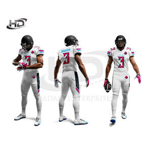 Uniforme de fútbol americano integrado, uniforme de fútbol americano transpirable de alta calidad, novedad - Product Image 3