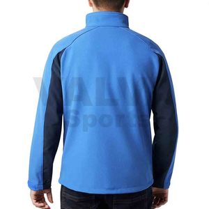 Prix usine VALVA SPORTS Automne Météo Soft Shell Tissu Veste Gilet 100% Polyester High Street Style avec Logo Avant - Product Image 5
