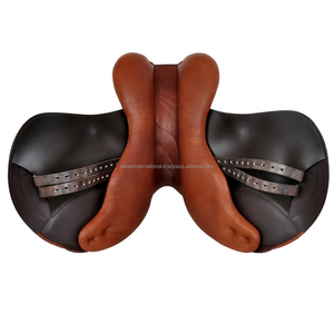 SELLE DE SAUTAGE DE CHEVAL EN CUIR VÉRITABLE DE CONCEPTION RÉCEPTÉE AVEC FINITION FINE ET COUTURES MODÈLE DE COULEUR LOGO PERSONNALISÉ OEM - Product Image 5