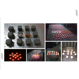 Charbon de coco de haute qualité pour narguilé/chicha, briquettes de charbon de coco de longue durée de combustion, marque Cocobriqa, origine Indonésie, durée de conservation de 2 ans - Product Image 1