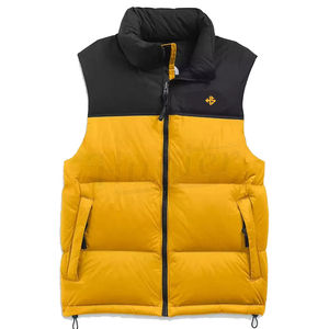 Chaleco Deportivo Acolchado de Invierno, Chaqueta de Lona, Ropa Exterior Informal, Chaleco sin Mangas para Hombre, Relleno de Poliéster, en Existencia - Product Image 5